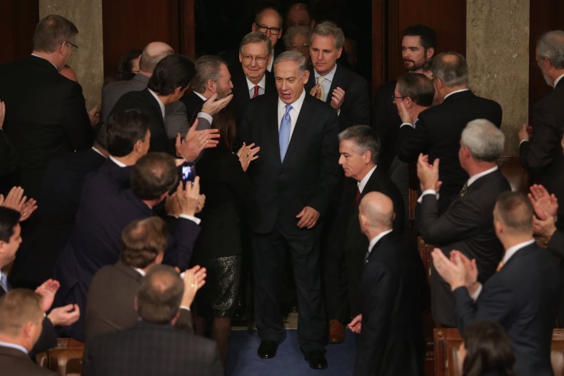 Benjamin Netanyahu in Congress