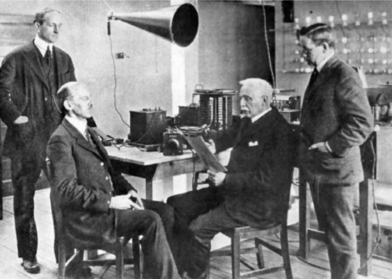 1920: Commercial radio