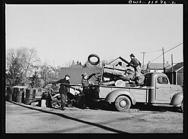 1942: Scrap drives
