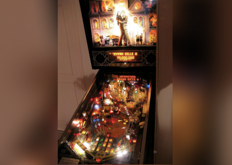1992: 'The Addams Family' pinball machine