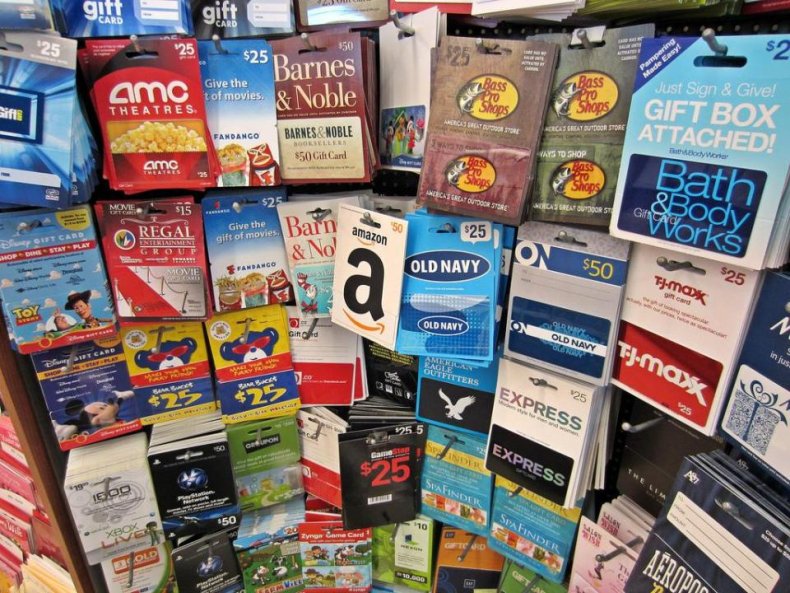 1994: Gift cards