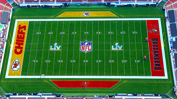 super bowl lv field