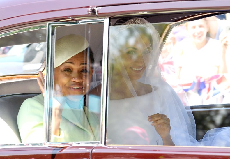 Meghan Markle, Doria Ragland at Royal Wedding