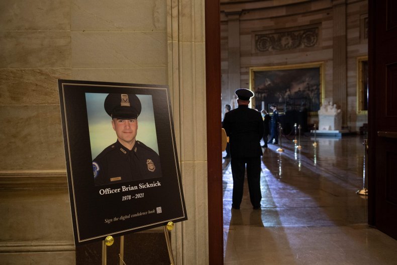 Brian Sicknick ceremony