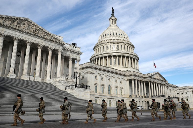 Virginia National Guard at the U.S. Capitol
