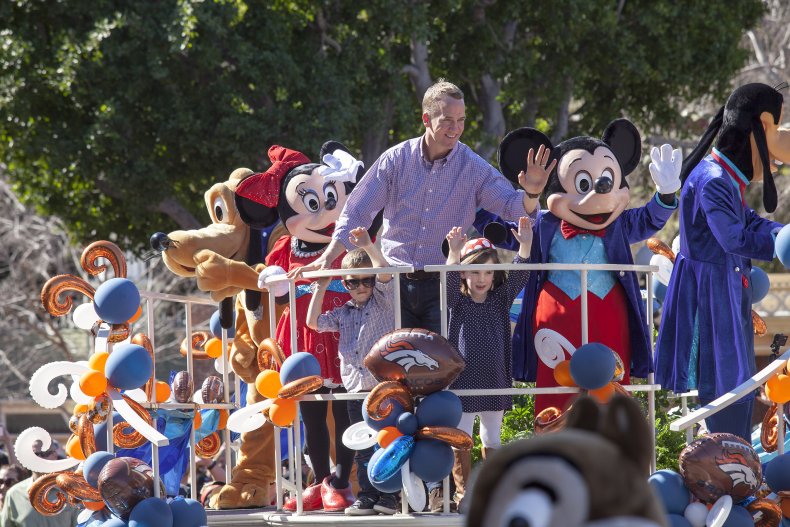 Peyton Manning at Disney World