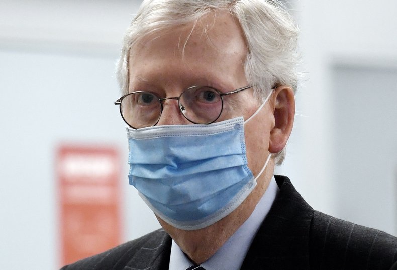 mitch mcconnell at us capitol