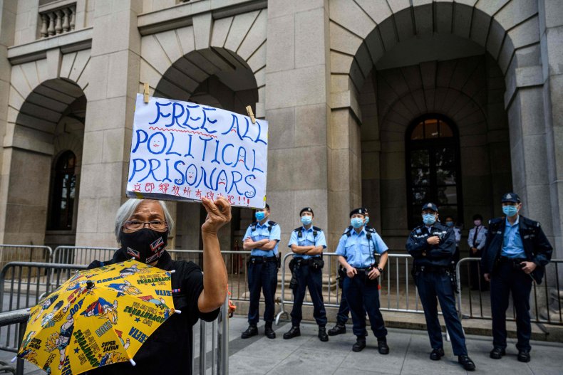 Hong Kong protestor
