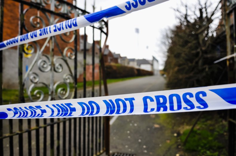 Stock photo of crime tape