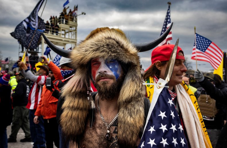 qanon shaman jacob chansley trump witness riot