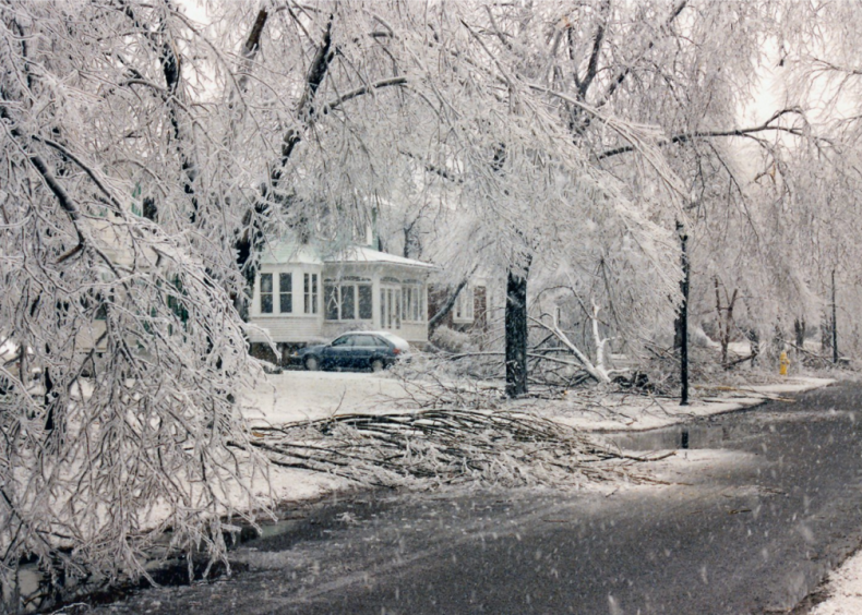 1991: Ice storm in Rochester, New York