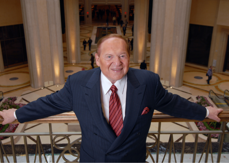 #57. Sheldon Adelson (Las Vegas Sands Corp.)