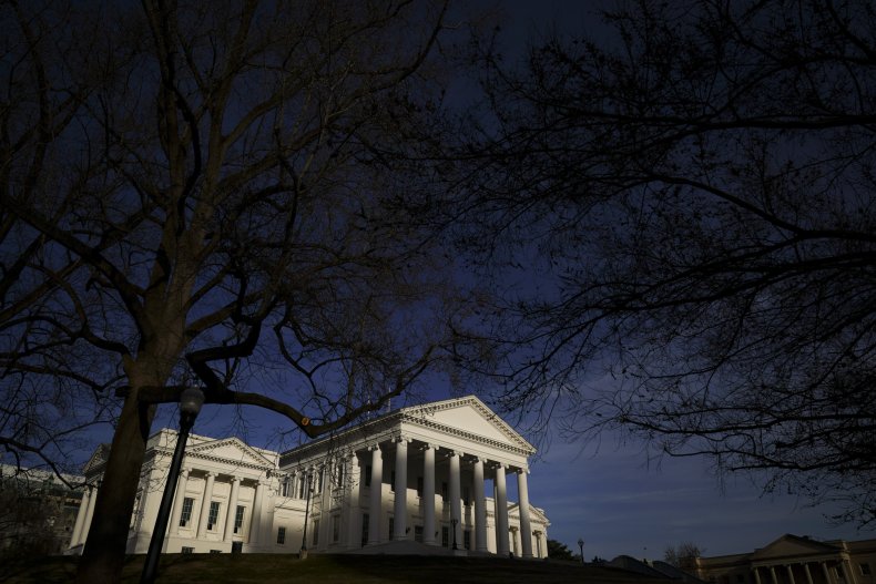Virginia Sate Capitol in Richmond