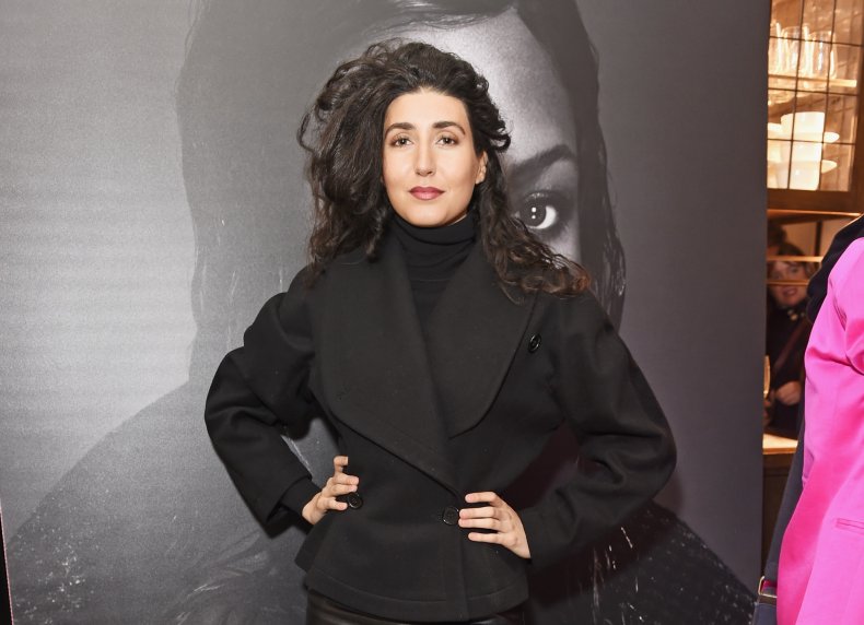 Noor Bin Laden pictured at London event