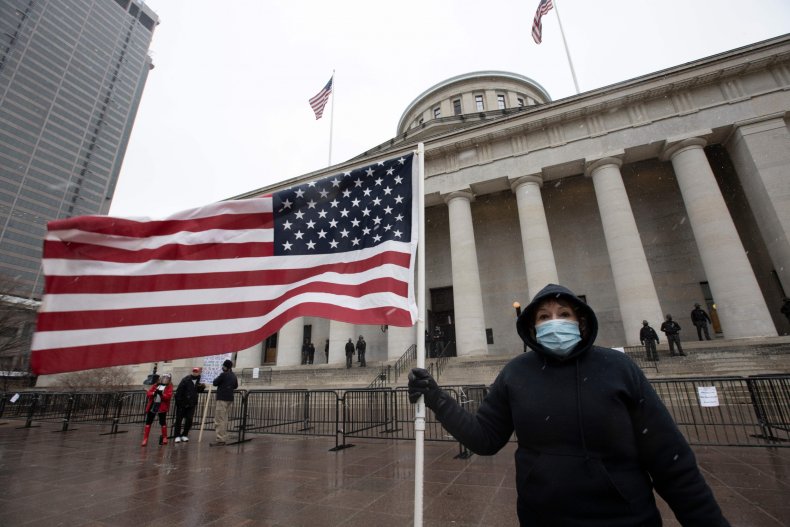 Ohio Statehouse January 2021