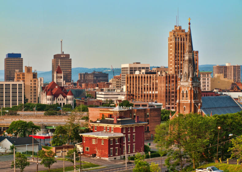 #3. Syracuse, New York