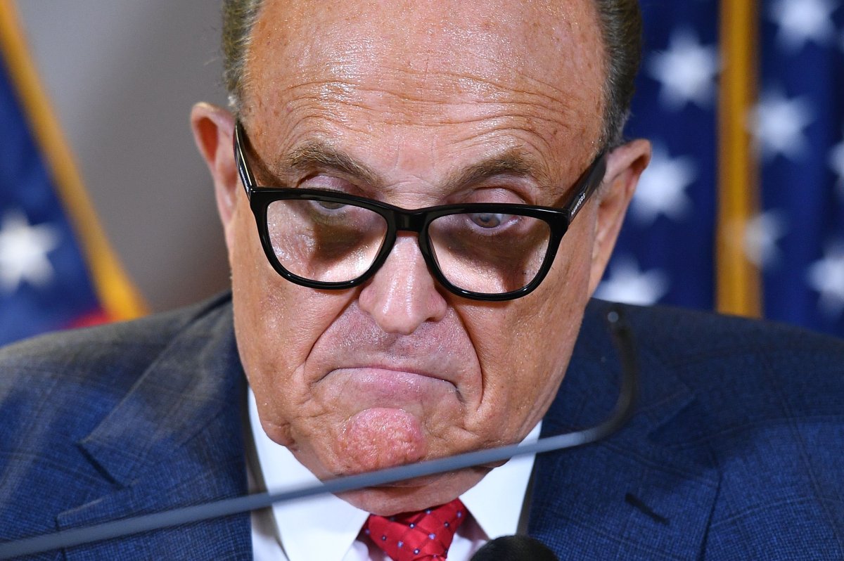 voter fraud poll rudy giuliani lawsuits