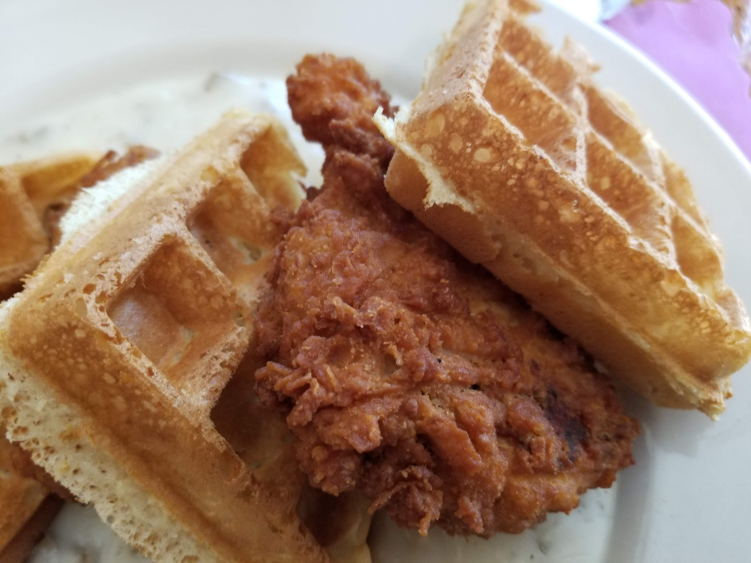 Armed Chicken-and-Waffle Thief On The Run After Being Rebuffed for Not Wearing Mask