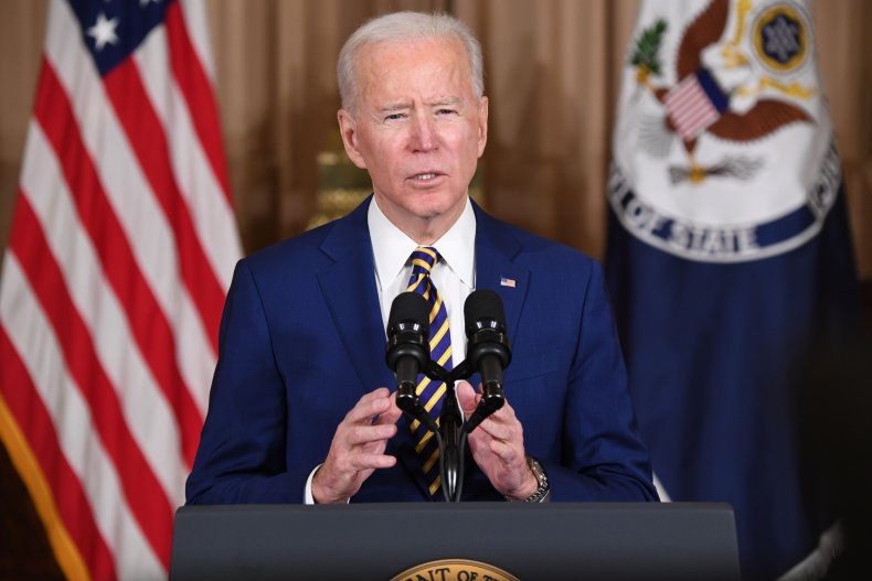 Biden speaking