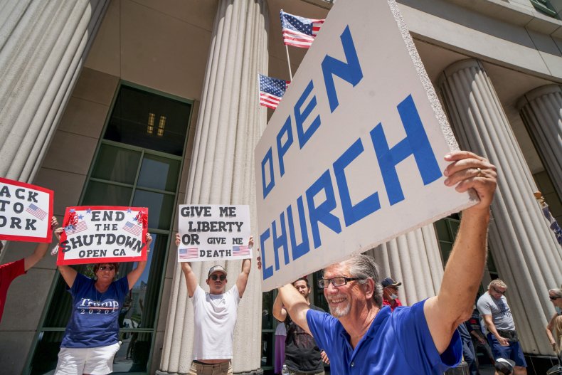 California Church Open