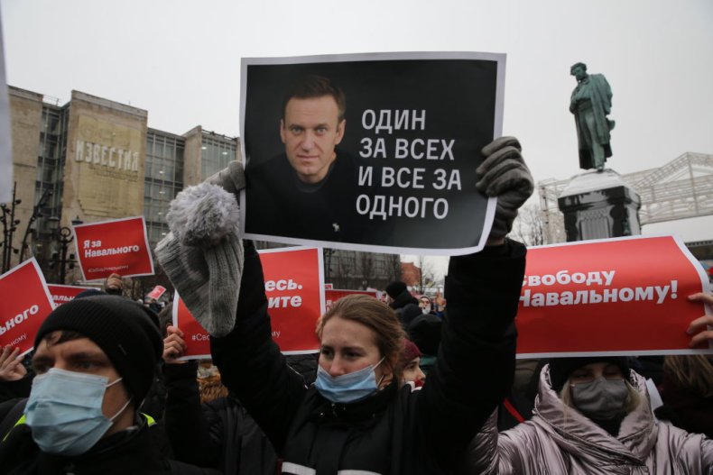Alexei Navalny protests