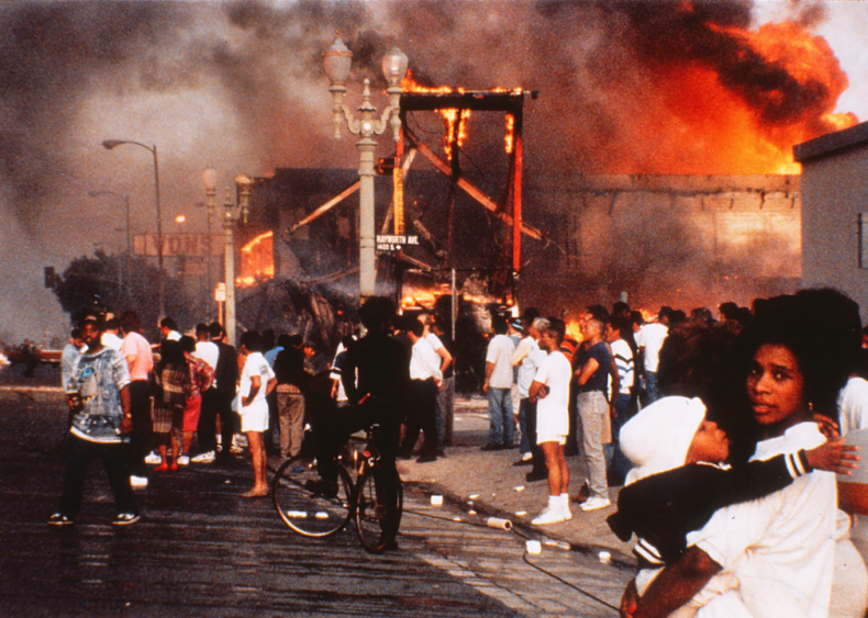 1992: Rodney King beating ignites the L.A. Riots