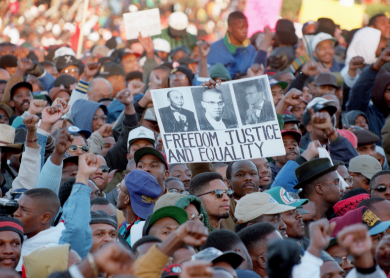 1995: Million Man March is held in Washington D.C.