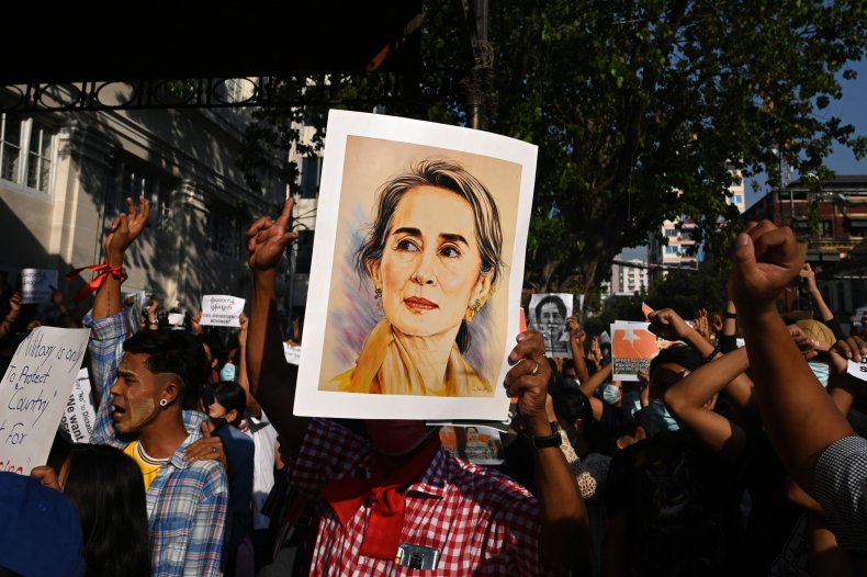 Myanmar protest
