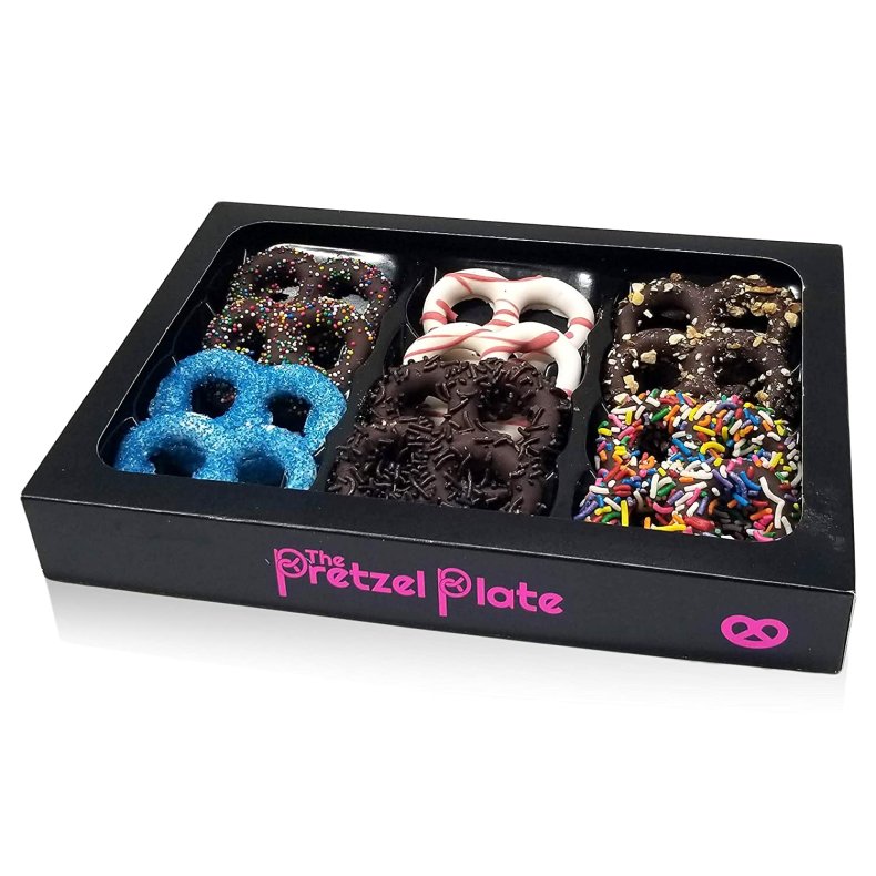 Pretzels covered in chocolate