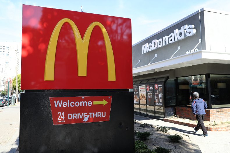 McDonald's branch in San Francisco