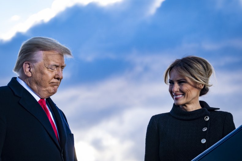  President Trump and First Lady Melania Trump