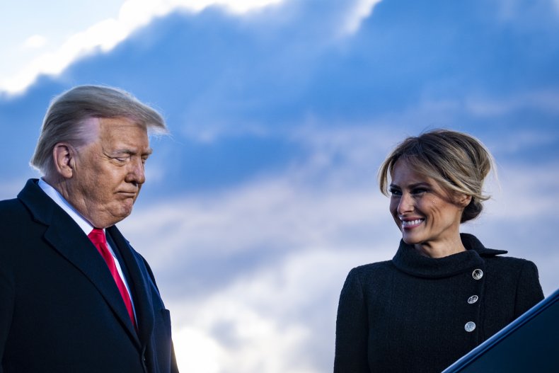 President Trump and First Lady Melania Trump