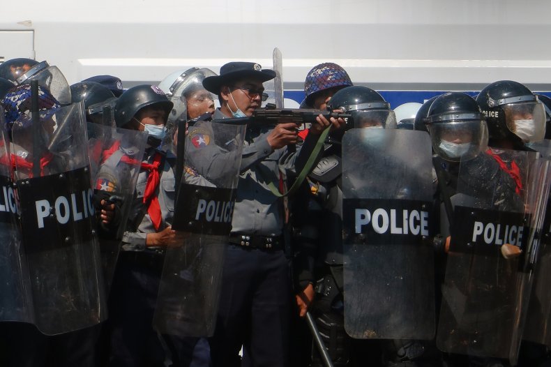Protests Myanmar