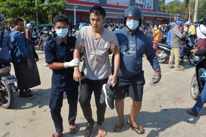 Myanmar protests
