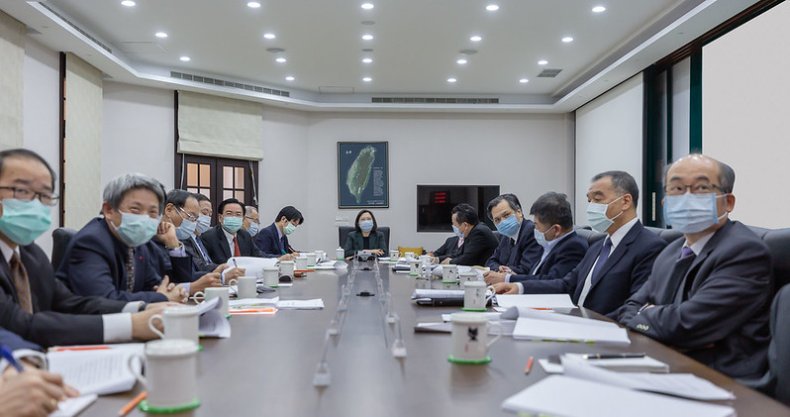 Tsai Ing-wen Convenes National Security Council