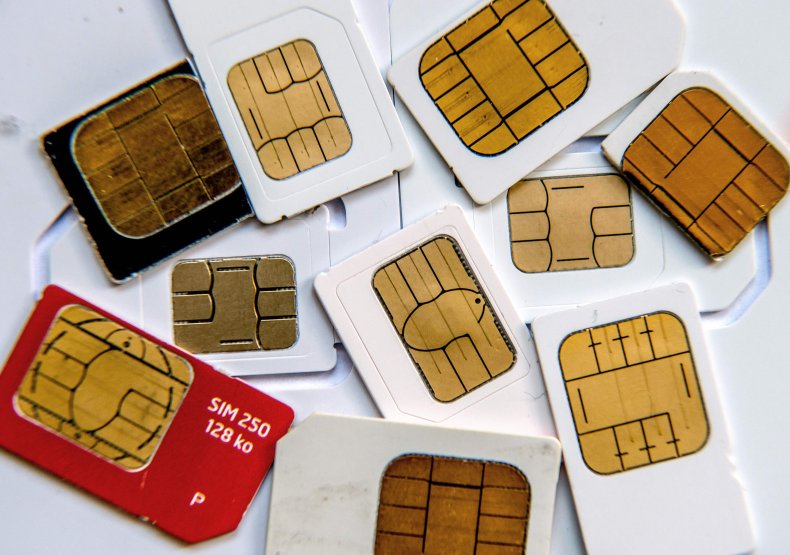 Cell phone sim cards