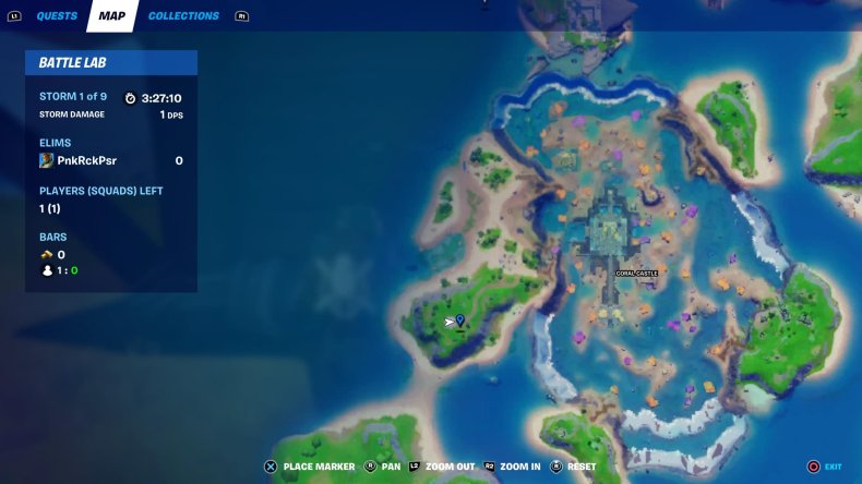 fortnite love potion locations collect 2 map