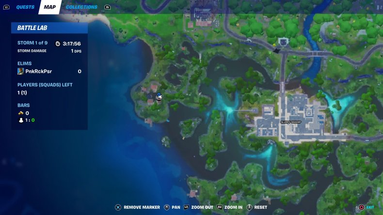 fortnite love potion locations deliver 2 map