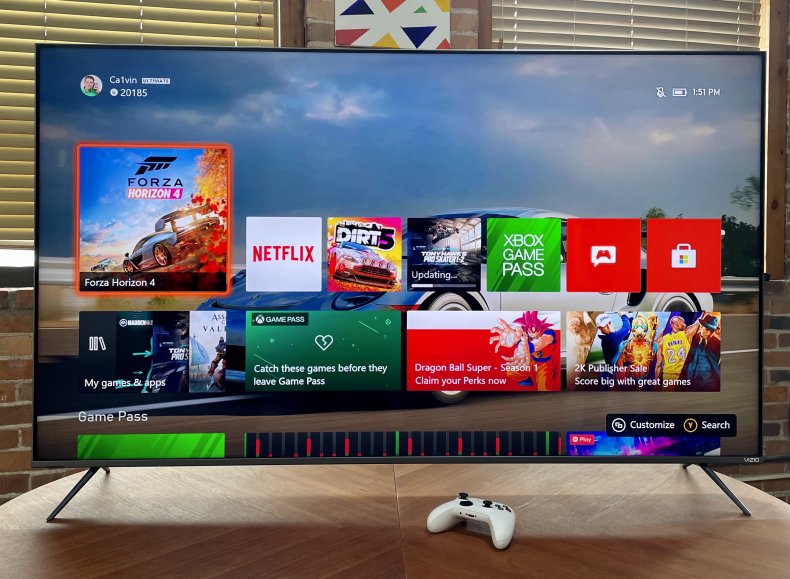 Vizio P Series Quantum P65Q9-H1 Gaming