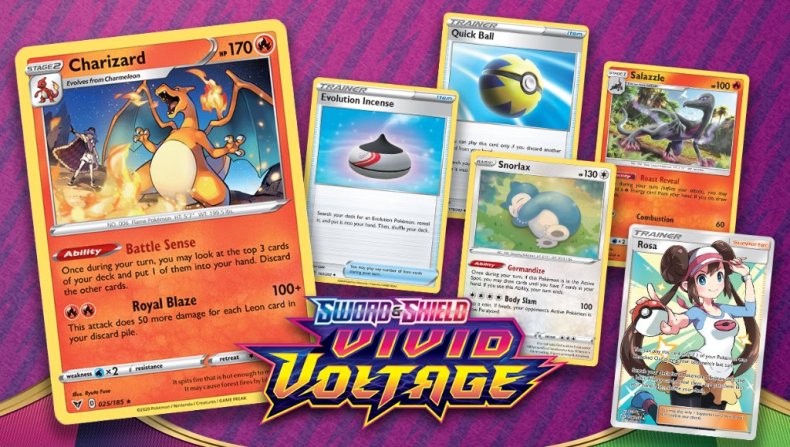 pokemon tcg vivid voltage cards charizard