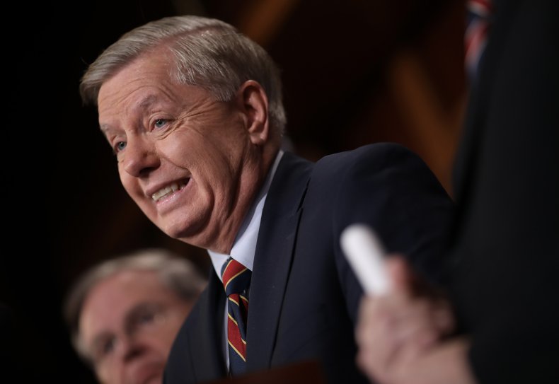 Lindsey Graham impeachment trial not guilty votes