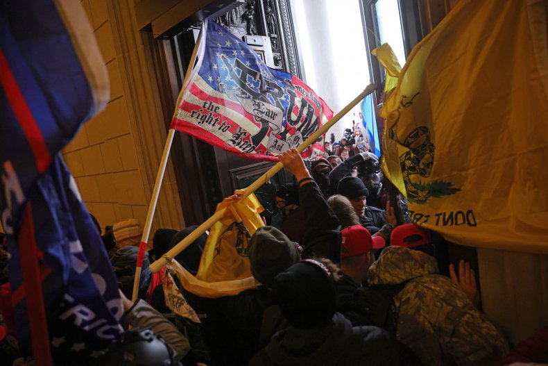 Protesters breaking in to U.S. Capitol
