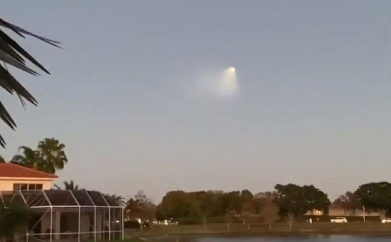 Probably missile test off Floridian coast