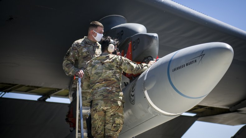 ARRW hypersonic missile at Edwards AFB