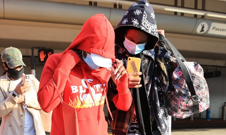 Tessica Brown pictured in Los Angeles