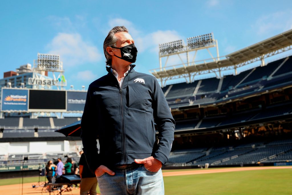 gavin newsom bear jacket