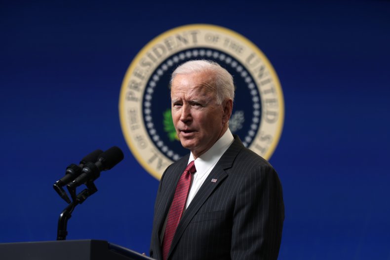 Joe Biden speaks at the State Department