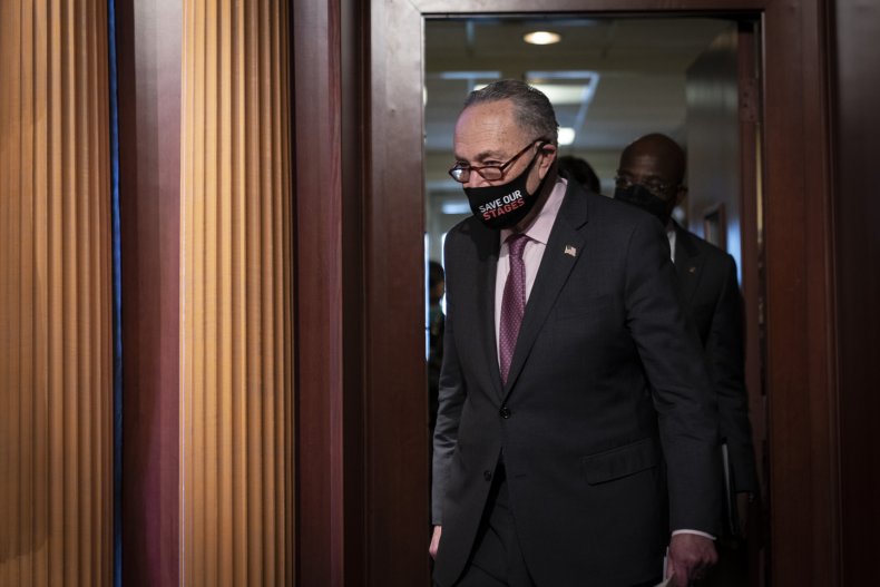Chuck Schumer presser 2/11/2021