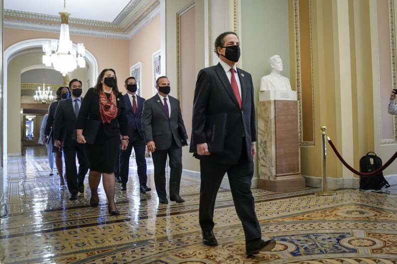 house impeachment managers wrap presentatin
