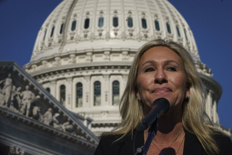 marjorie taylor greene legislation gun control funding